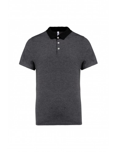 Polo jersey bicolore homme - K260-Accueil-Alchimistes