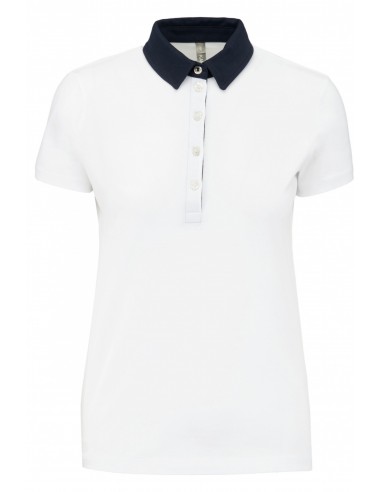 Polo jersey bicolore femme - K261-Accueil-Alchimistes