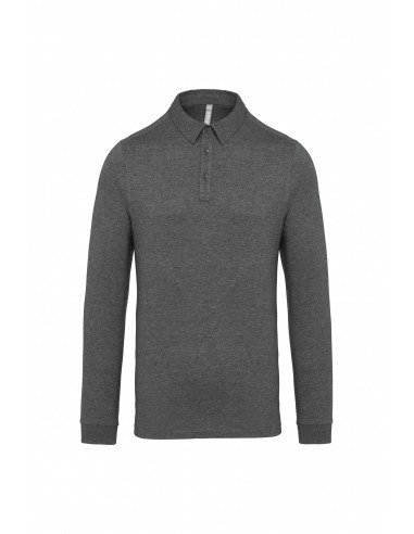 Polo jersey manches longues homme - K264-Accueil-Alchimistes