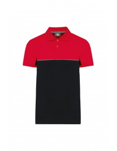 Polo bicolore...
