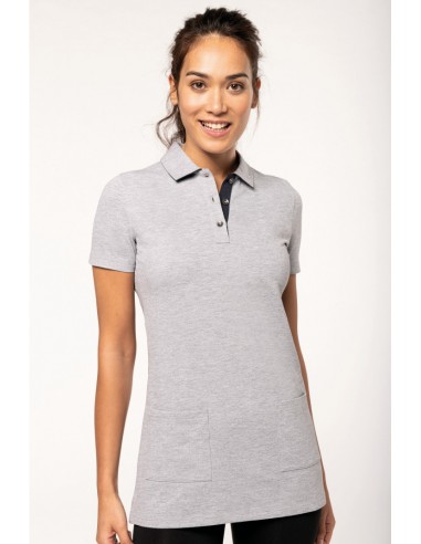 Polo long manches courtes femme - WK209-Accueil-Alchimistes