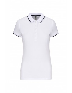 Polo maille piquée manches... 2