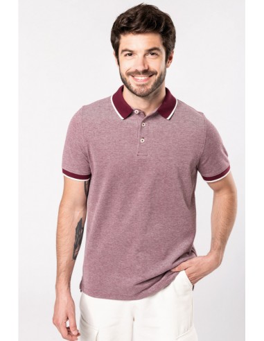 Polo bicolore homme - K266-Accueil-Alchimistes