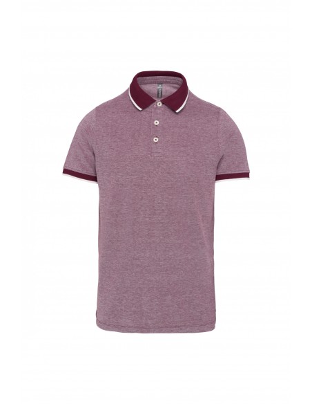 Polo bicolore homme - K266-Accueil-Alchimistes