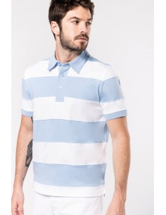 Ray Polo rugby rayé manches...