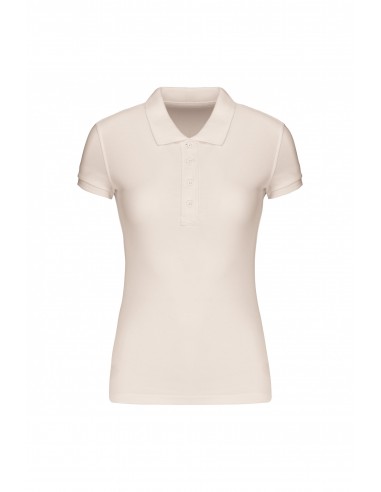 Polo piqué Bio manches courtes femme - K210-Accueil-Alchimistes