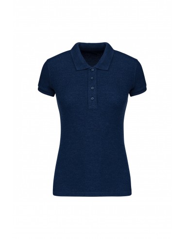 Polo piqué Bio manches courtes femme - K210-Accueil-Alchimistes