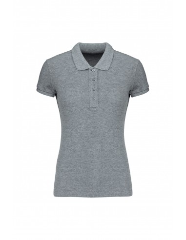 Polo piqué Bio manches courtes femme - K210-Accueil-Alchimistes