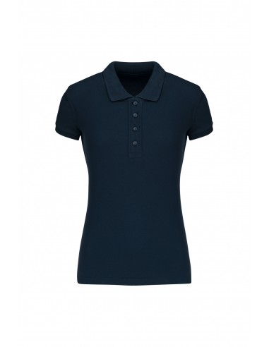 Polo piqué Bio manches courtes femme - K210-Accueil-Alchimistes