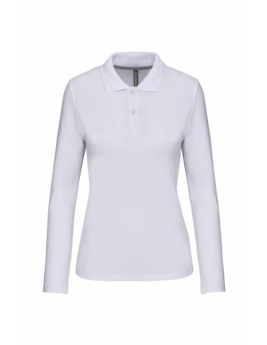 Polo manches longues femme - K244-Accueil-Alchimistes