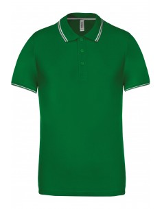 Polo maille piquée manches... 2