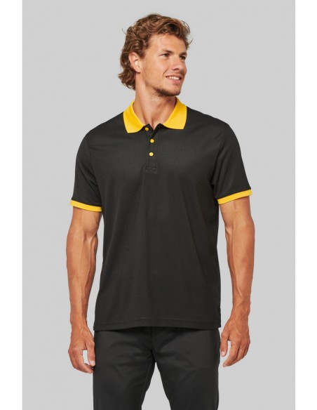 Polo piqué performance homme - PA489-Accueil-Alchimistes