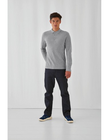 Polo homme ID.001 manches longues - CGPUI12-Accueil-Alchimistes