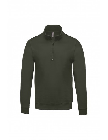 Sweat-shirt col zippé homme - K478-Accueil-Alchimistes