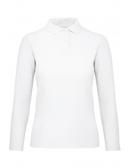 Polo femme ID.001 manches longues - CGPWI13-Accueil-Alchimistes