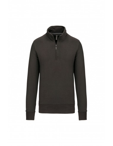 Sweat-shirt col zippé homme - K487-Accueil-Alchimistes