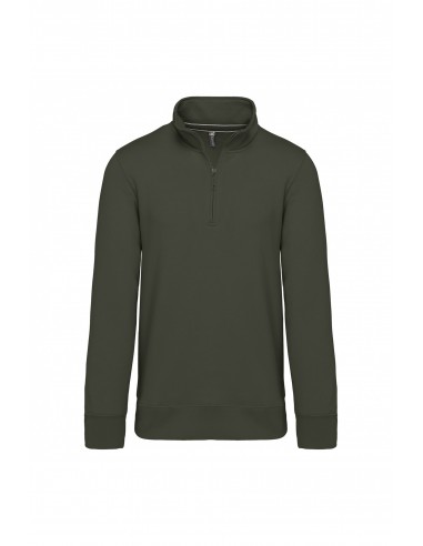 Sweat-shirt col zippé homme - K487-Accueil-Alchimistes