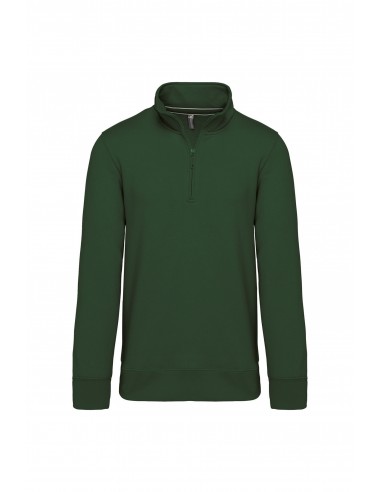 Sweat-shirt col zippé homme - K487-Accueil-Alchimistes