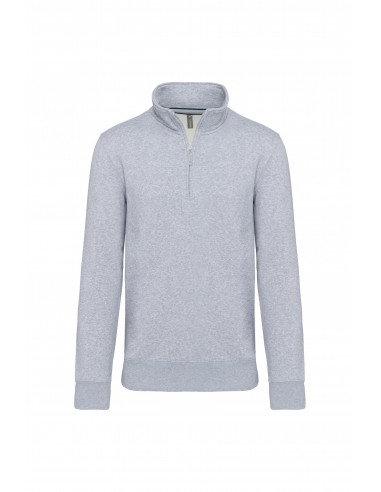 Sweat-shirt col zippé homme - K487-Accueil-Alchimistes