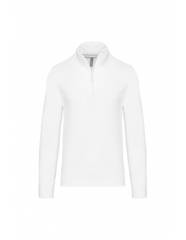 Sweat-shirt col zippé homme - K487-Accueil-Alchimistes