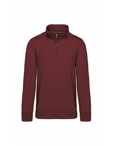 Sweat-shirt col zippé homme - K487-Accueil-Alchimistes