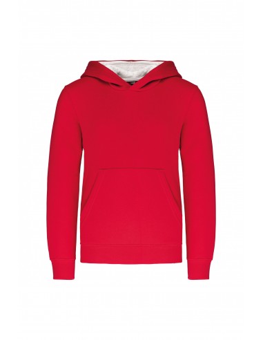 Sweat-shirt capuche contrastée enfant - K453-Accueil-Alchimistes