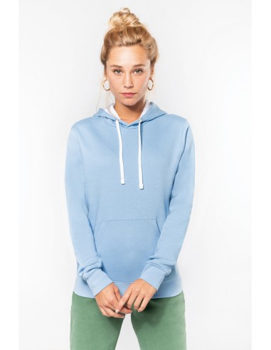 Sweat-shirt capuche contrastée femme - K465-Accueil-Alchimistes