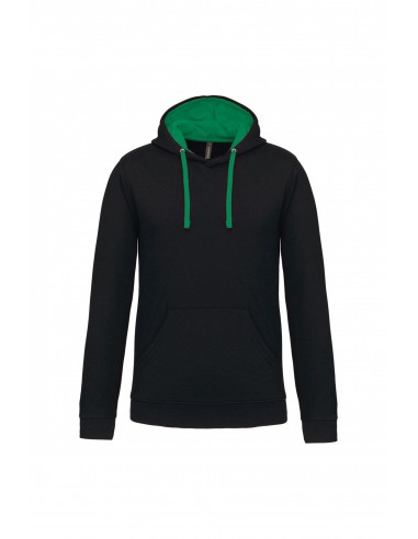 Sweat-shirt capuche contrastée homme - K446-Accueil-Alchimistes