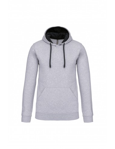 Sweat-shirt capuche contrastée homme - K446-Accueil-Alchimistes