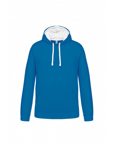 Sweat-shirt capuche contrastée homme - K446-Accueil-Alchimistes