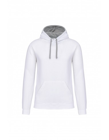 Sweat-shirt capuche contrastée homme - K446-Accueil-Alchimistes