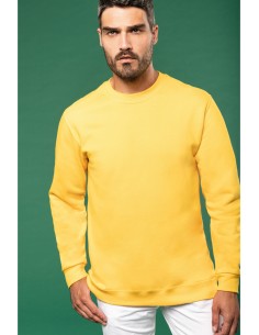Sweat-shirt col rond...