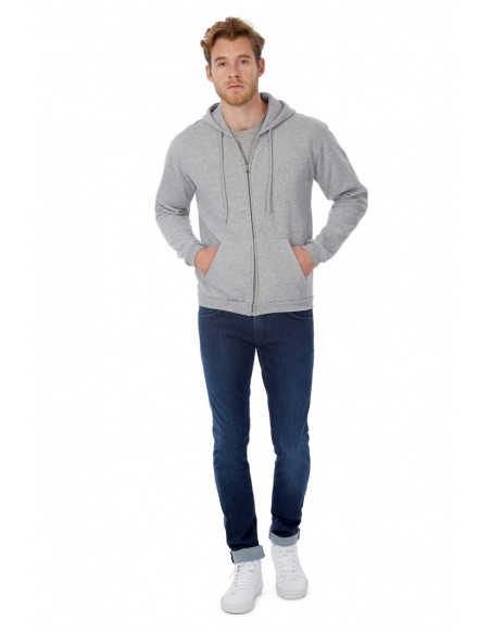 Sweatshirt capuche zippé ID.205 - CGWUI25-Accueil-Alchimistes