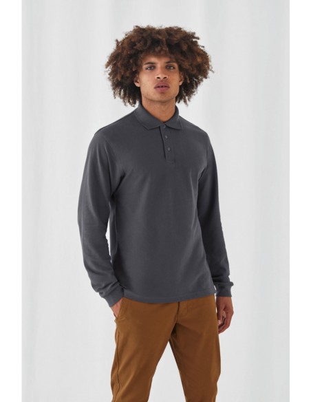 POLO HOMME MANCHES LONGUES HEAVYMILL - CGHEAML-Accueil-Alchimistes