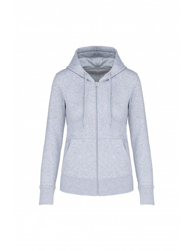 Sweat-shirt écoresponsable zippé à capuche femme - K4031-Accueil-Alchimistes