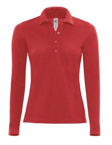 POLO FEMME SAFRAN MANCHES LONGUES - CGPW456-Accueil-Alchimistes