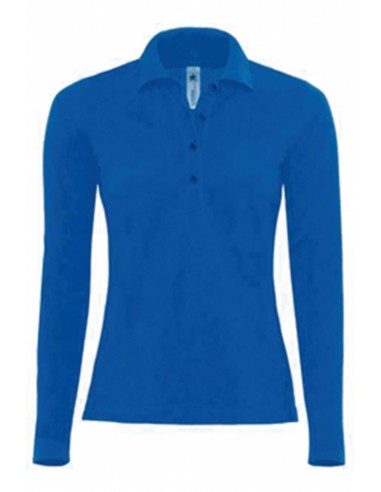 POLO FEMME SAFRAN MANCHES LONGUES - CGPW456-Accueil-Alchimistes