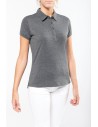 Polo manches courtes "mélange" femme - K208