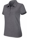 Polo manches courtes "mélange" femme - K208