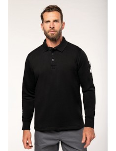 Sweat-shirt col polo homme...