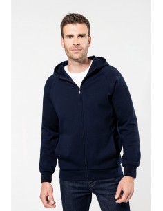 Veste zippée à capuche...