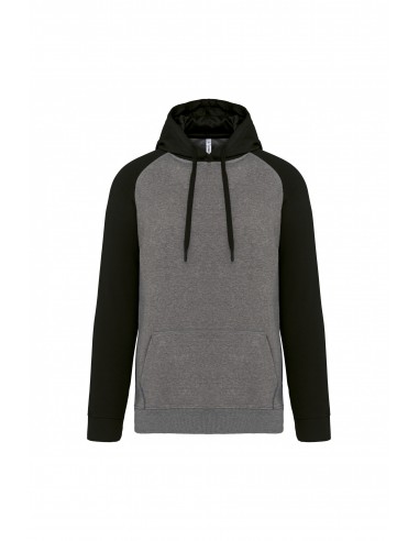 Sweat-shirt à capuche bicolore - PA369-Accueil-Alchimistes