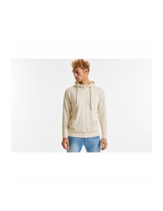 Sweat à capuche col montant...