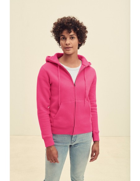 SWEAT-SHIRT FEMME ZIPPÉ CAPUCHE PREMIUM (62-118-0) - SC62118-Accueil-Alchimistes