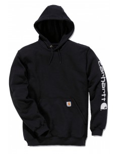 Sweat-shirt capuche logo -...