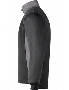 Sweat-shirt col zippé...