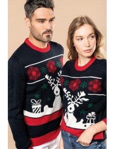 Pullover col rond de Noël...