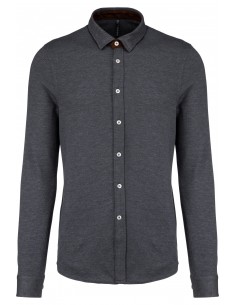 Chemise jacquard manches... 2