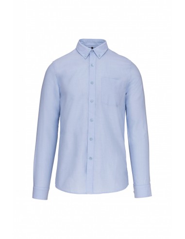 Chemise oxford lavée manches longues - K516-Accueil-Alchimistes