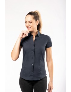 Chemise coton / élasthanne...